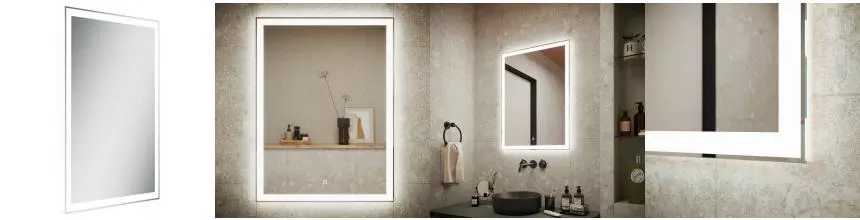 Зеркало «Sancos» City 60/80 с подсветкой Зеркало «Sancos» City 60/80 с подсветкой