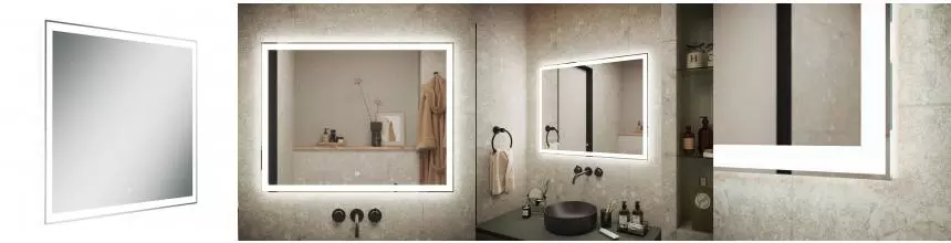 Зеркало «Sancos» City 2.0 90/70 с подсветкой