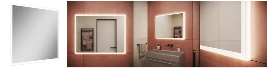 Зеркало «Sancos» Palace 90/70 с подсветкой Зеркало «Sancos» Palace 90/70 с подсветкой