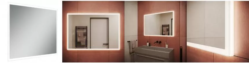 Зеркало «Sancos» Palace 100/70 с подсветкой Зеркало «Sancos» Palace 100/70 с подсветкой