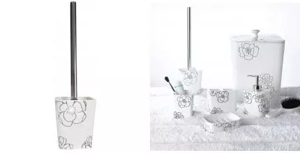 Ёршик для унитаза «Ridder» Diamond 22160401 напольный белый