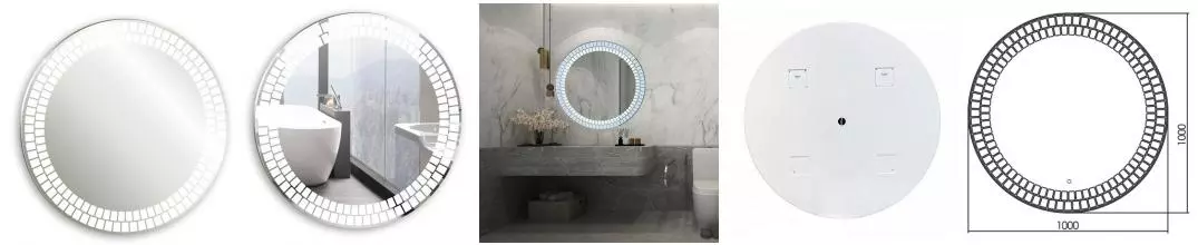 Зеркало «Art&Max» Acerra 100 с подсветкой