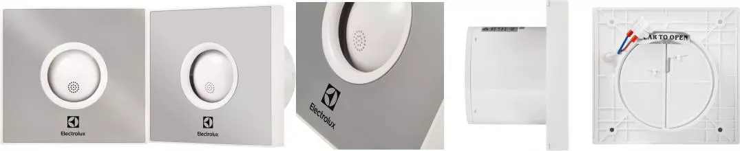 Вытяжной вентилятор «Electrolux» Rainbow EAFR-100 silver
