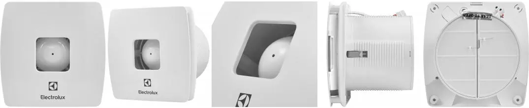 Вытяжной вентилятор «Electrolux» Premium EAF-120TH с таймером с гигростатом белый