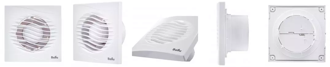 Вытяжной вентилятор «Ballu» BAF -AR 100 белый Вытяжной вентилятор «Ballu» BAF -AR 100 белый