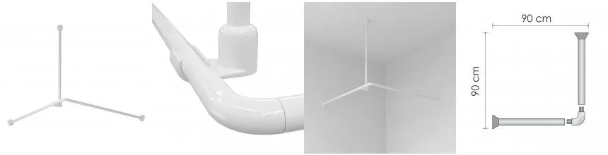 Карниз для поддона «WasserKRAFT» Kammel SC-839090 на стену белый Карниз для поддона «WasserKRAFT» Kammel SC-839090 на стену белый