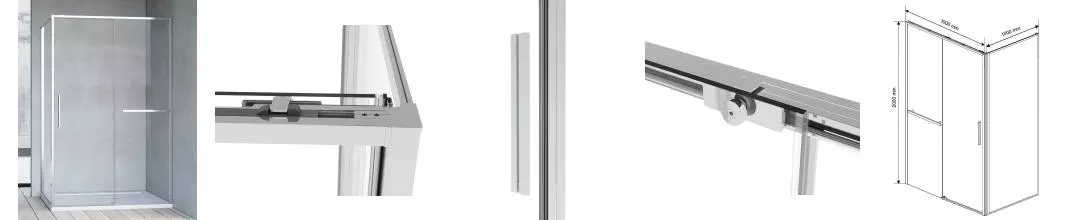 Душевой угол-ограждение «Vincea» Slim Soft 100/100 прозрачный/хром квадратный без поддона универсальный Душевой угол-ограждение «Vincea» Slim Soft 100/100 прозрачный/хром квадратный без поддона универсальный