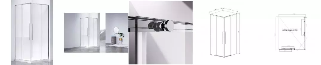 Душевой угол-ограждение «Vincea» Slim-N VSS-4SN8010CL 100/80 прозрачный/хром прямоугольный без поддона универсальный Душевой угол-ограждение «Vincea» Slim-N VSS-4SN8010CL 100/80 прозрачный/хром прямоугольный без поддона универсальный