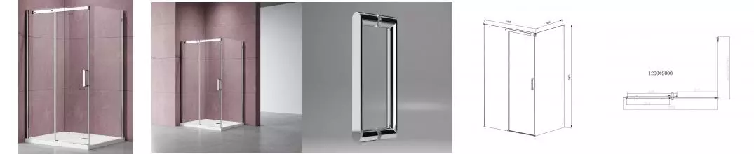 Душевой угол-ограждение «Vincea» Dice VSR-4D9012CL 120/90 прозрачный/хром прямоугольный без поддона универсальный Душевой угол-ограждение «Vincea» Dice VSR-4D9012CL 120/90 прозрачный/хром прямоугольный без поддона универсальный