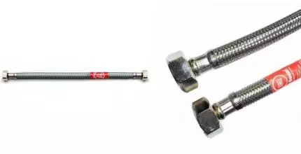 Подводка гибкая в нержавеющей оплётке «Tucai» 1/2"-1/2" Г/ Г-1,5 м (1шт.) 150 см Подводка гибкая в нержавеющей оплётке «Tucai» 1/2"-1/2" Г/ Г-1,5 м (1шт.) 150 см