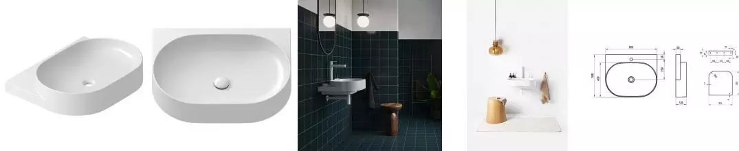 Раковина «Ravak» Yard 60/50 белая Раковина «Ravak» Yard 60/50 белая