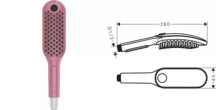 Ручная лейка «Hansgrohe» DogShower 26640560 для собак розовая