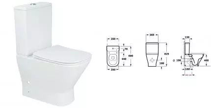 Унитаз компакт безободковый «Aquanet» Fine-C Rimless 273786/273787 белый с сиденьем дюропласт с микролифтом белое Унитаз компакт безободковый «Aquanet» Fine-C Rimless 273786/273787 белый с сиденьем дюропласт с микролифтом белое