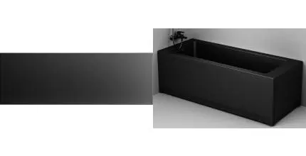Экран под ванну «Am.Pm» Gem S 170/70 чёрный