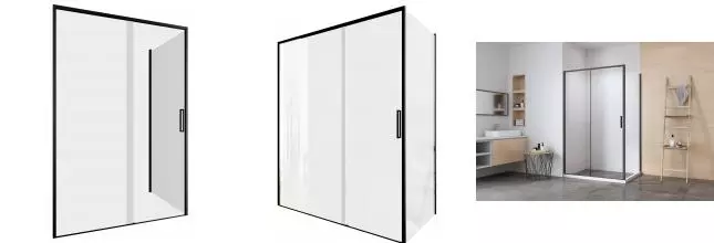 Душевое ограждение «Aquanet» Pleasure Evo AE65-N130-BT 130/90 прямоугольный прозрачный/чёрный универсальный без поддона Душевое ограждение «Aquanet» Pleasure Evo AE65-N130-BT 130/90 прямоугольный прозрачный/чёрный универсальный без поддона