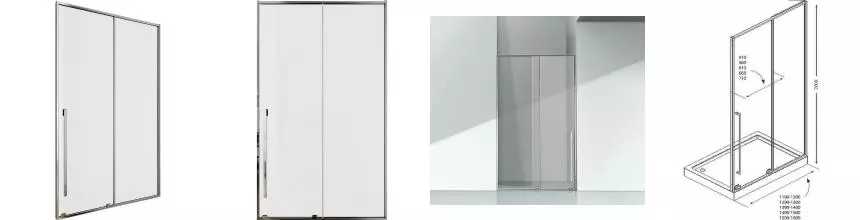 Душевая дверь «Allen Brau» Fantasy 2.0 3.11008.00 140 прозрачная/хром универсальная Душевая дверь «Allen Brau» Fantasy 2.0 3.11008.00 140 прозрачная/хром универсальная