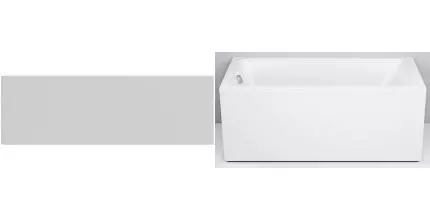 Экран под ванну «Am.Pm» X-Joy 160/70 белый