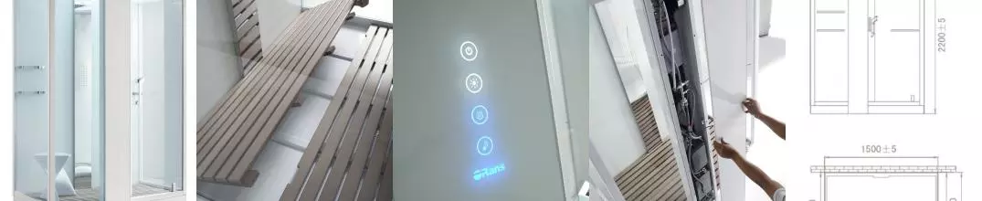 Душевая кабина «Orans» OLD-SR89102S 150/100 низкий поддон прозрачная/белая с баней с гидромассажем и электрикой левая Душевая кабина «Orans» OLD-SR89102S 150/100 низкий поддон прозрачная/белая с баней с гидромассажем и электрикой левая