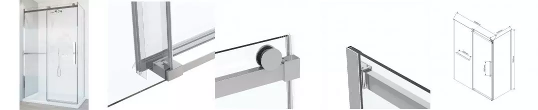 Душевой угол-ограждение «Vincea» Como Soft VSR-1CS1012CL 120/100 прозрачный/хром прямоугольный без поддона универсальный Душевой угол-ограждение «Vincea» Como Soft VSR-1CS1012CL 120/100 прозрачный/хром прямоугольный без поддона универсальный