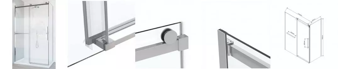 Душевой угол-ограждение «Vincea» Como Soft VSR-1CS9011CL 110/90 прозрачный/хром прямоугольный без поддона универсальный Душевой угол-ограждение «Vincea» Como Soft VSR-1CS9011CL 110/90 прозрачный/хром прямоугольный без поддона универсальный