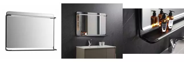 Зеркало «Esbano» ES-3727 K2D 100/70 с подсветкой и подогревом