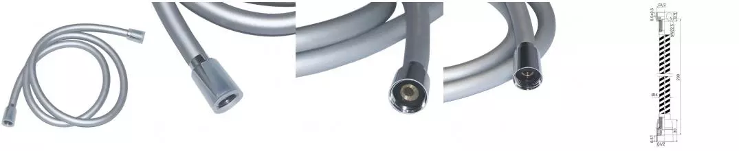 Душевой шланг «Iddis» Optima Home OPH20SLi19 200 см серебристый Душевой шланг «Iddis» Optima Home OPH20SLi19 200 см серебристый