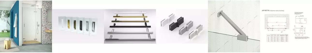 Душевая дверь «Vegas Glass» AFP Retta 90/199,5 прозрачная/матовый хром правая Душевая дверь «Vegas Glass» AFP Retta 90/199,5 прозрачная/матовый хром правая