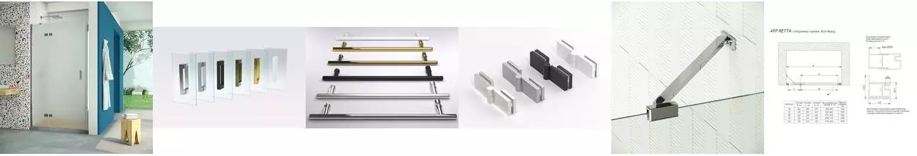 Душевая дверь «Vegas Glass» AFP Retta 100/199,5 сатин/глянцевый хром левая Душевая дверь «Vegas Glass» AFP Retta 100/199,5 сатин/глянцевый хром левая