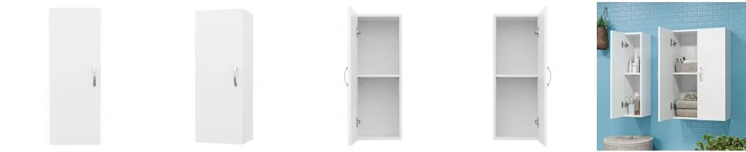 Подвесной шкаф «Misty» Лилия 30 подвесной белый универсальный