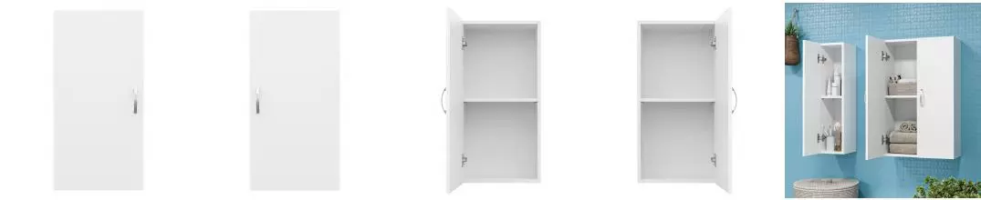 Подвесной шкаф «Misty» Лилия 40 подвесной белый универсальный