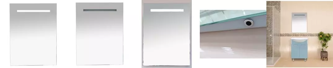 Зеркало «Misty» 1 Неон 600*800 с подсветкой