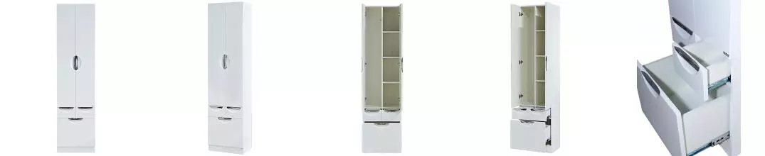 Пенал «Misty» Орхидея 50 белый