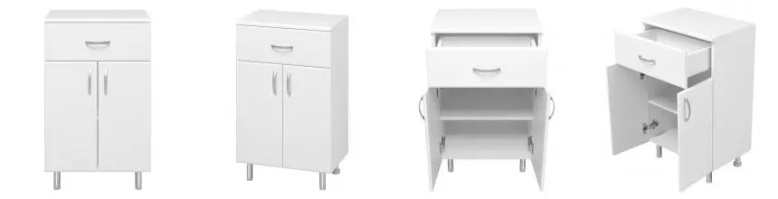 Тумба «Misty» Люси 50 белый