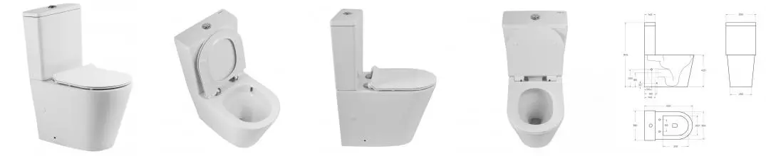 Унитаз компакт безободковый «Belbagno» Flay-Tor BB2149CP-TOR/BB2149T/BB2111SC белый с сиденьем дюропласт с микролифтом белое Унитаз компакт безободковый «Belbagno» Flay-Tor BB2149CP-TOR/BB2149T/BB2111SC белый с сиденьем дюропласт с микролифтом белое