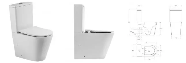 Унитаз компакт безободковый «Belbagno» Flay-Tor BB2149CP-TOR/BB2149T/BB2031SC белая с сиденьем дюропласт с микролифтом белое Унитаз компакт безободковый «Belbagno» Flay-Tor BB2149CP-TOR/BB2149T/BB2031SC белая с сиденьем дюропласт с микролифтом белое