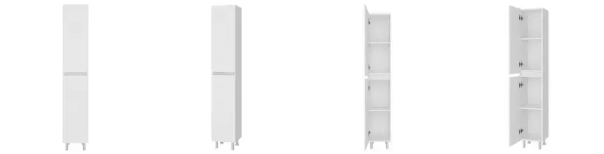 Пенал «Misty» Енисей 30 белый универсальный