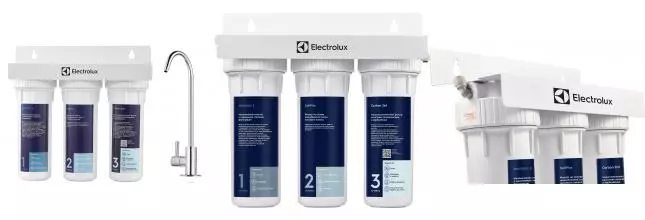 Фильтр для воды «Electrolux» Carbon 2in1 Softening НС-1279466 с краном Фильтр для воды «Electrolux» Carbon 2in1 Softening НС-1279466 с краном