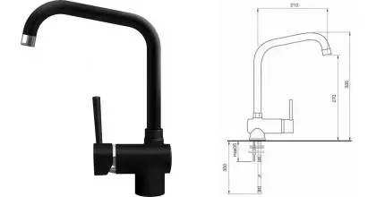 Смеситель для кухонной мойки «Lava» Industrial ID 0630 LAV lava Смеситель для кухонной мойки «Lava» Industrial ID 0630 LAV lava
