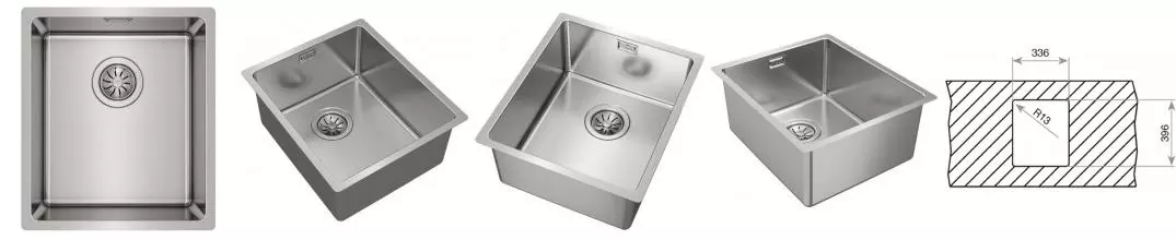 Мойка для кухни «Teka» BE Linea RS15 34.40 POLISHED 38/44 нержавеющая сталь нержавеющая сталь Мойка для кухни «Teka» BE Linea RS15 34.40 POLISHED 38/44 нержавеющая сталь нержавеющая сталь