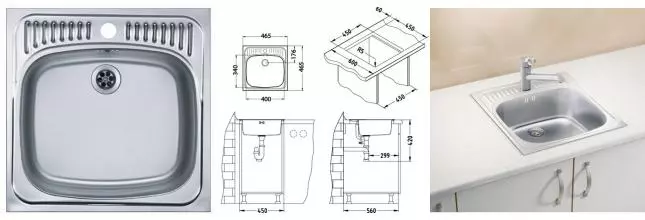 Мойка для кухни «Alveus» Basic 130 NAT-60 47/47 нержавеющая сталь нержавеющая сталь Мойка для кухни «Alveus» Basic 130 NAT-60 47/47 нержавеющая сталь нержавеющая сталь