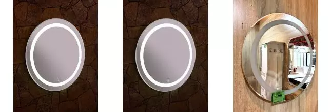 Уценка, Зеркало «Esbano» ES-1192 FD 68/68 с подсветкой и подогревом 