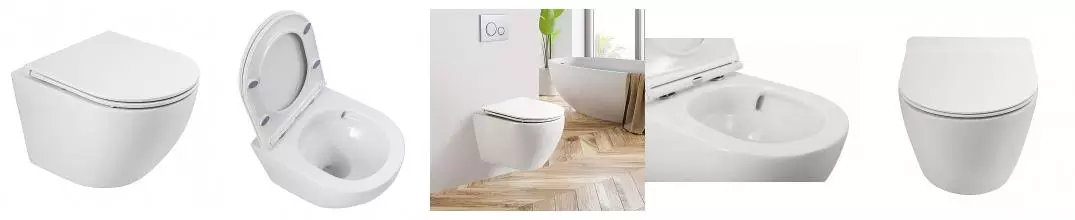 Подвесной унитаз безободковый «Belbagno» Sfera-Tor BB046CH-TOR (BB870SC) белый с сиденьем дюропласт с микролифтом белое