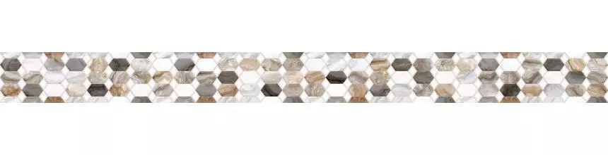 Настенный декор «Primavera» Hypnose 05 Glossy 90x30 DG10-05 grey