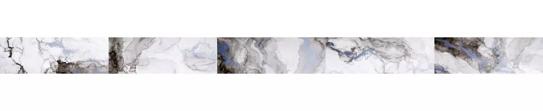 Настенная плитка «Primavera» Tiziana B Glossy 90x30 GL05B aqua