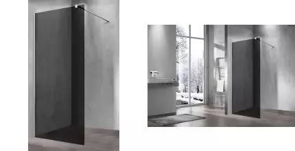 Душевая перегородка «Vincea» Walk-In VSW-1H110CG 110/200 тонированная/хром универсальная Душевая перегородка «Vincea» Walk-In VSW-1H110CG 110/200 тонированная/хром универсальная