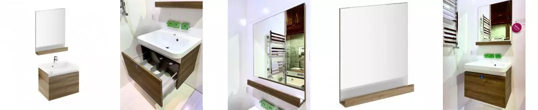 Уценка, Тумба под раковину «Ravak» SD 10° 65 подвесная тёмный орех (366996) Уценка, Тумба под раковину «Ravak» SD 10° 65 подвесная тёмный орех (366996)