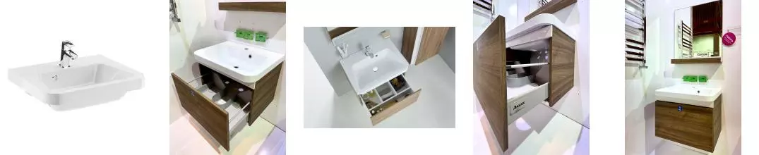 Раковина «Ravak» 10° 65 литьевой мрамор белая (366832)