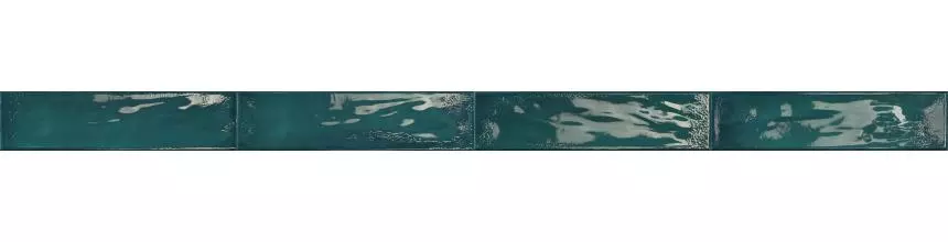 Настенная плитка «Prissmacer» Rain Glossy 30x7,5 78803250 aquamarine