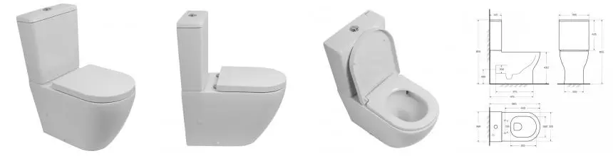 Унитаз компакт безободковый «Belbagno» BB2141T/BB2141CP-TOR (BB865SC) белый с сиденьем дюропласт с микролифтом белое Унитаз компакт безободковый «Belbagno» BB2141T/BB2141CP-TOR (BB865SC) белый с сиденьем дюропласт с микролифтом белое
