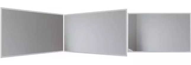 Зеркало «Allen Brau» Activity 120 с подсветкой белый матовый (313674)